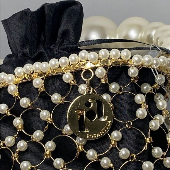 Rosantica Holli Siviglia Faux Pearl-Embellished Top Handle Bag - Picture 7 of 12